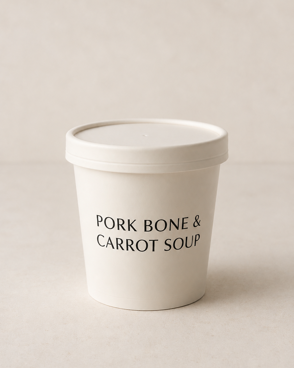 Pork Bone & Carrot Soup