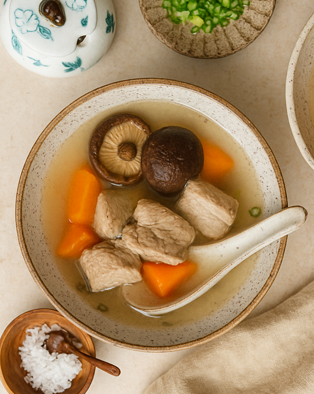 Pork Bone & Carrot Soup