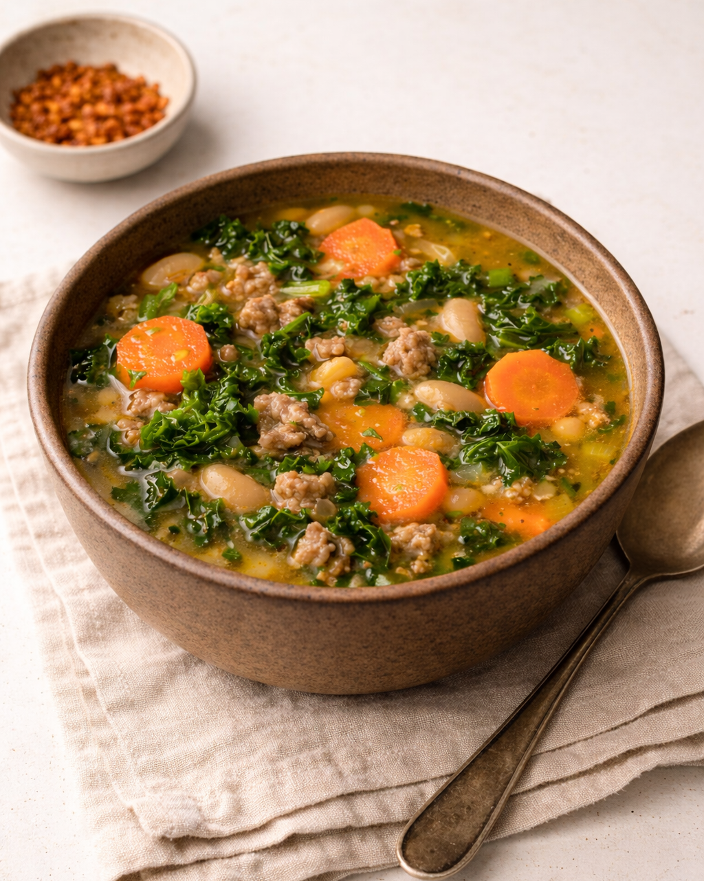 Tuscan Soup With Turkey